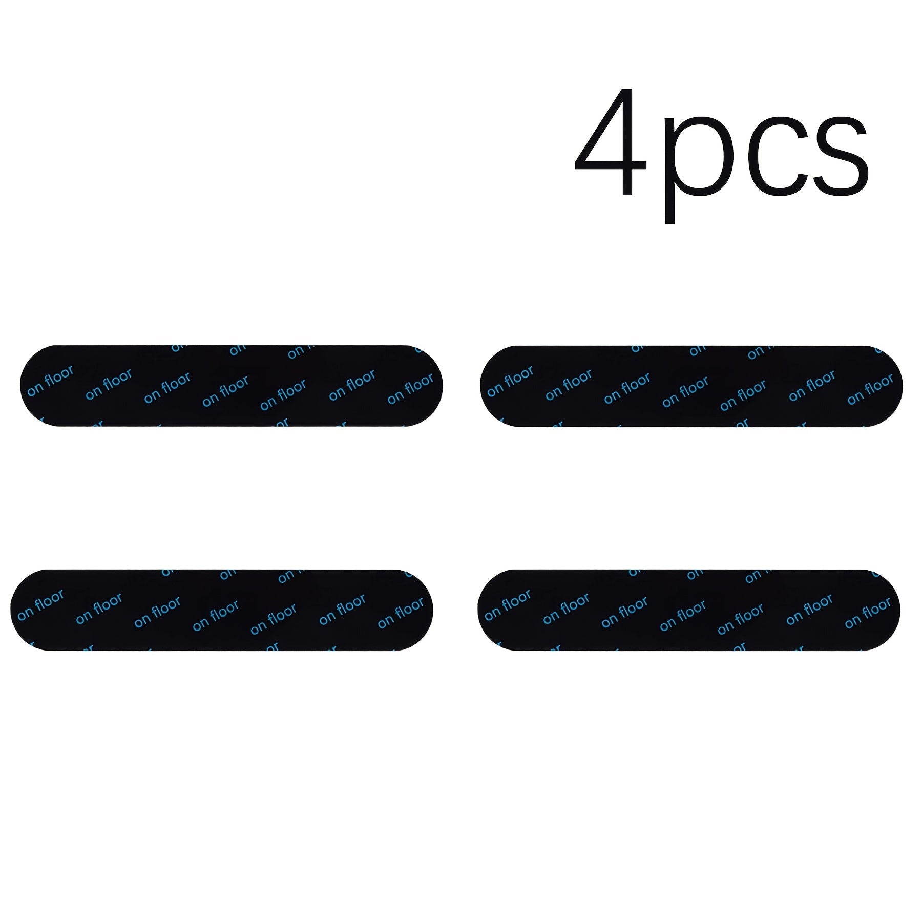 12-Pack Silicone Non-Slip Carpet Grip Tape for Hardwood Floors and Tiles