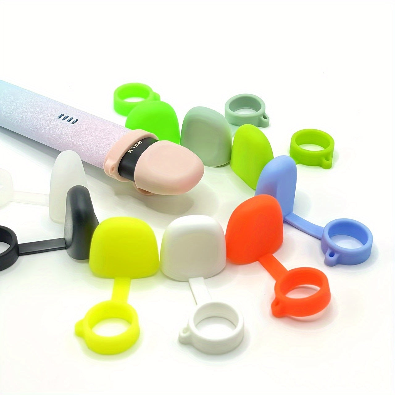 Силиконовая крышка для вейпа с отсоединяемым шнурком, универсальный аксессуар для электронных сигарет