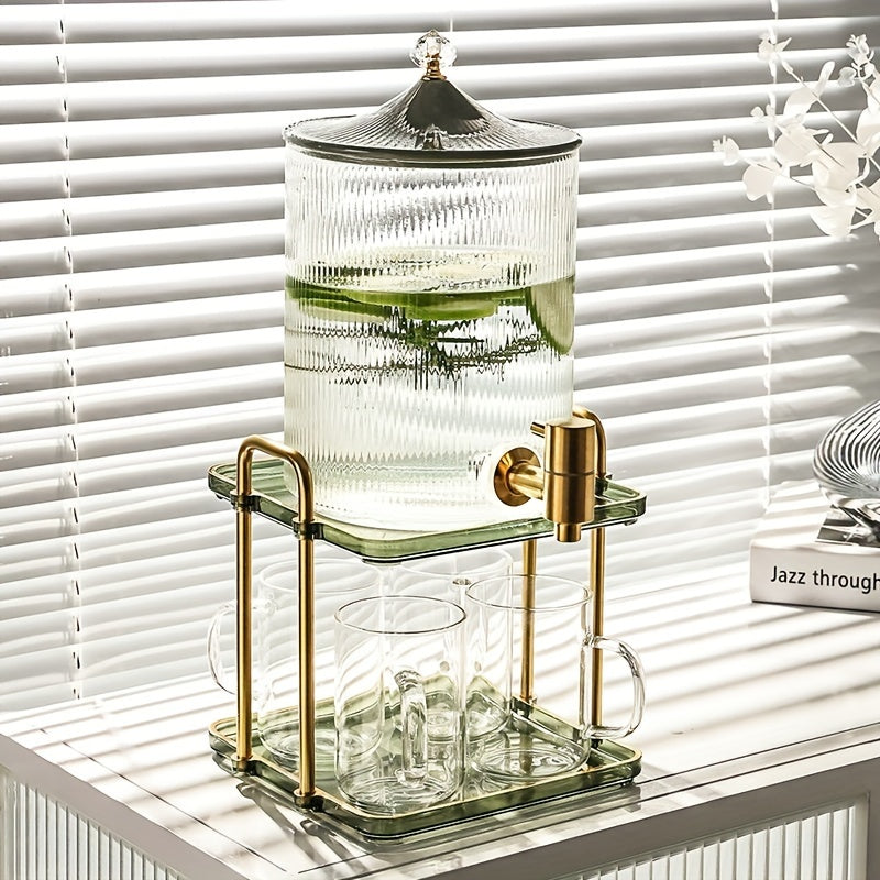 Yevropa shisha qizil sharob nasosi, pivo va sovuq suv uchun kran bilan