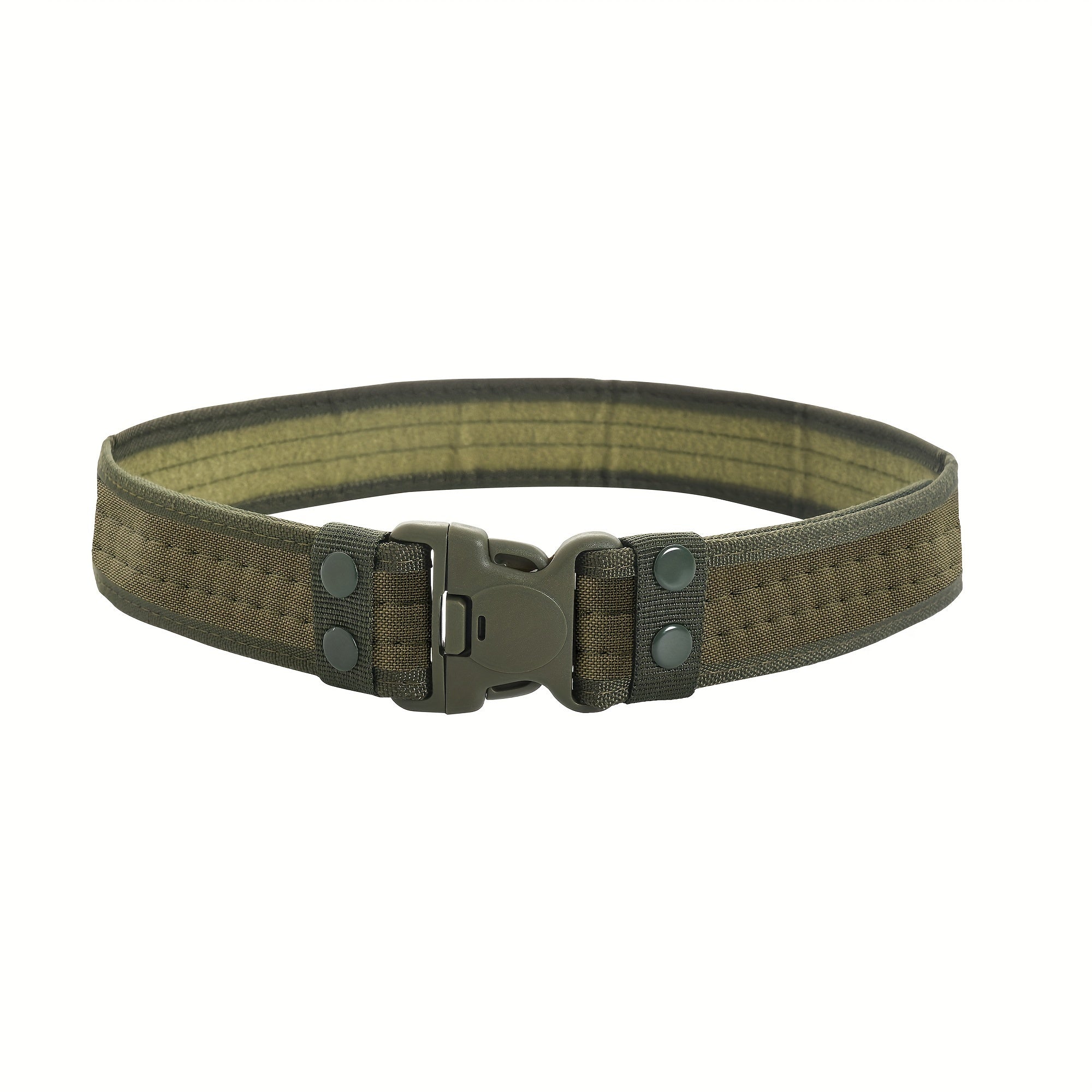 Unisex Camouflage Canvas Belt Tactical Military Style Adjustable Outdoor Belt
