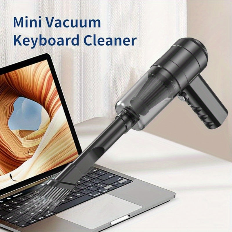 1 Portativ simsiz changyutgich, 3KPA so'rish kuchi va qayta zaryadlanadigan litiy batareyasi bilan, engil va uy, avtomobil, uy hayvonlari sochlari, changni tozalash uchun yirtilgan asbobni o'z ichiga oladi, 5 ta asosiy joyda.