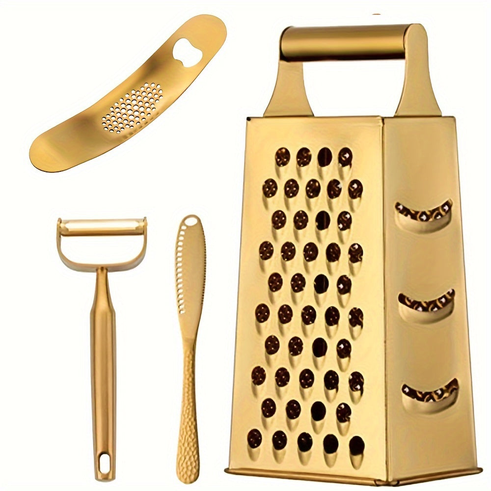 Versatile Shredder Cloth Wheel in Silver Gold Rose Rainbow Stainless Steel Kitchen Tool