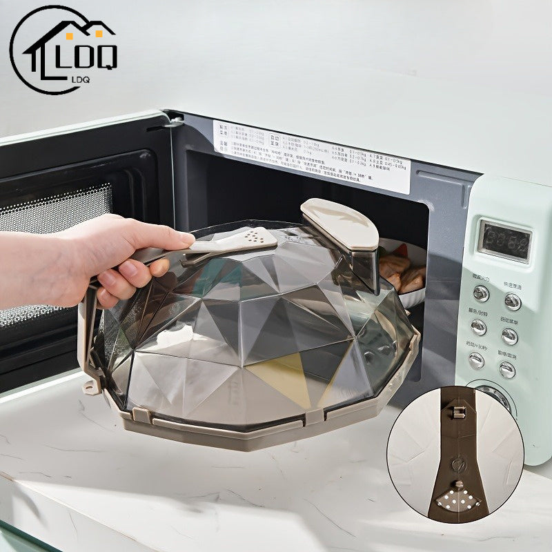 Cubierta para microondas con inyección de agua, a prueba de aceite, a prueba de salpicaduras, para conservación y verduras