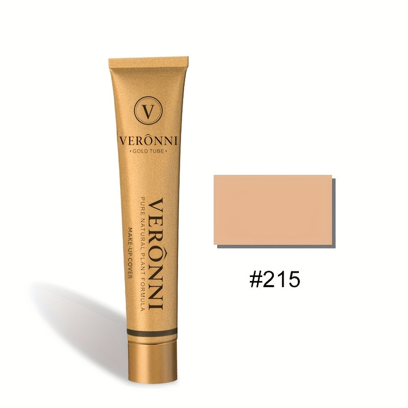 Uzun muddatli suyuq yashiruvchi krema, to'liq qamrov, akne va jarohatlarni yashirish uchun