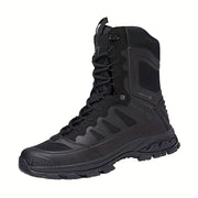 Women's Slip-Resistant Mid-Calf Boots All-Season Casual Ankle Shoes Black