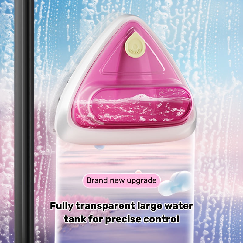 O'z-o'zini boshqaradigan oynani tozalash uchun suv saqlash va magnitli ikki tomonlama funktsiyali oynani tozalash vositasi