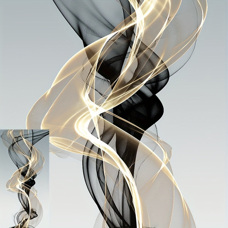 Nordic Modern Abstract Ribbon Oil Painting Canvas Wall Art for Living Room Bedroom Home Decor