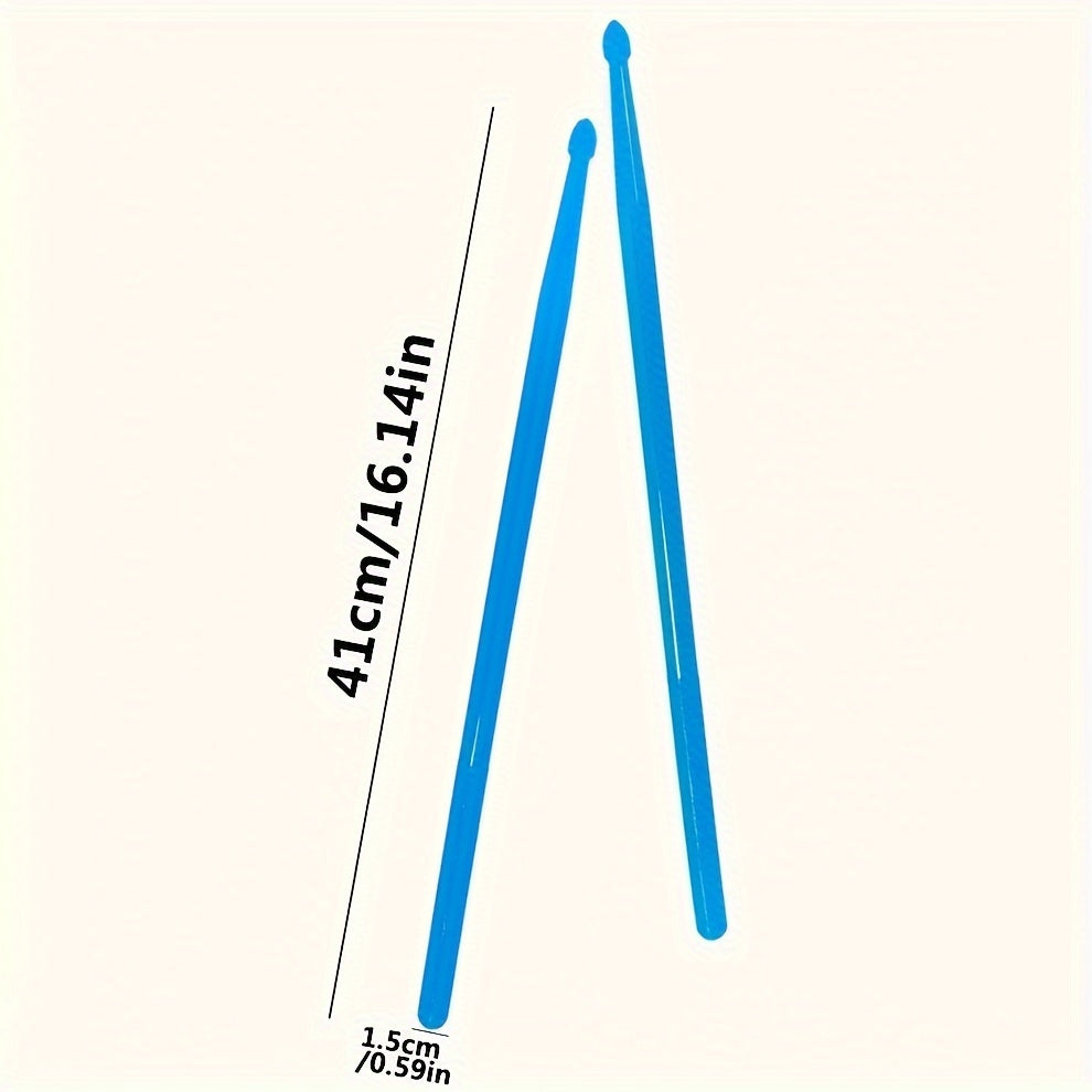 Fluorescent Nylon Drumsticks 5A Light Up Stage Performance for Drummers