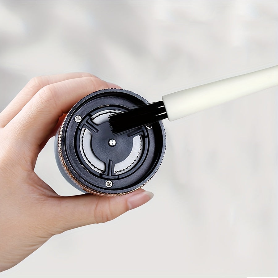 Professional Espresso Brush Set in Wooden Handles for Coffee Machines