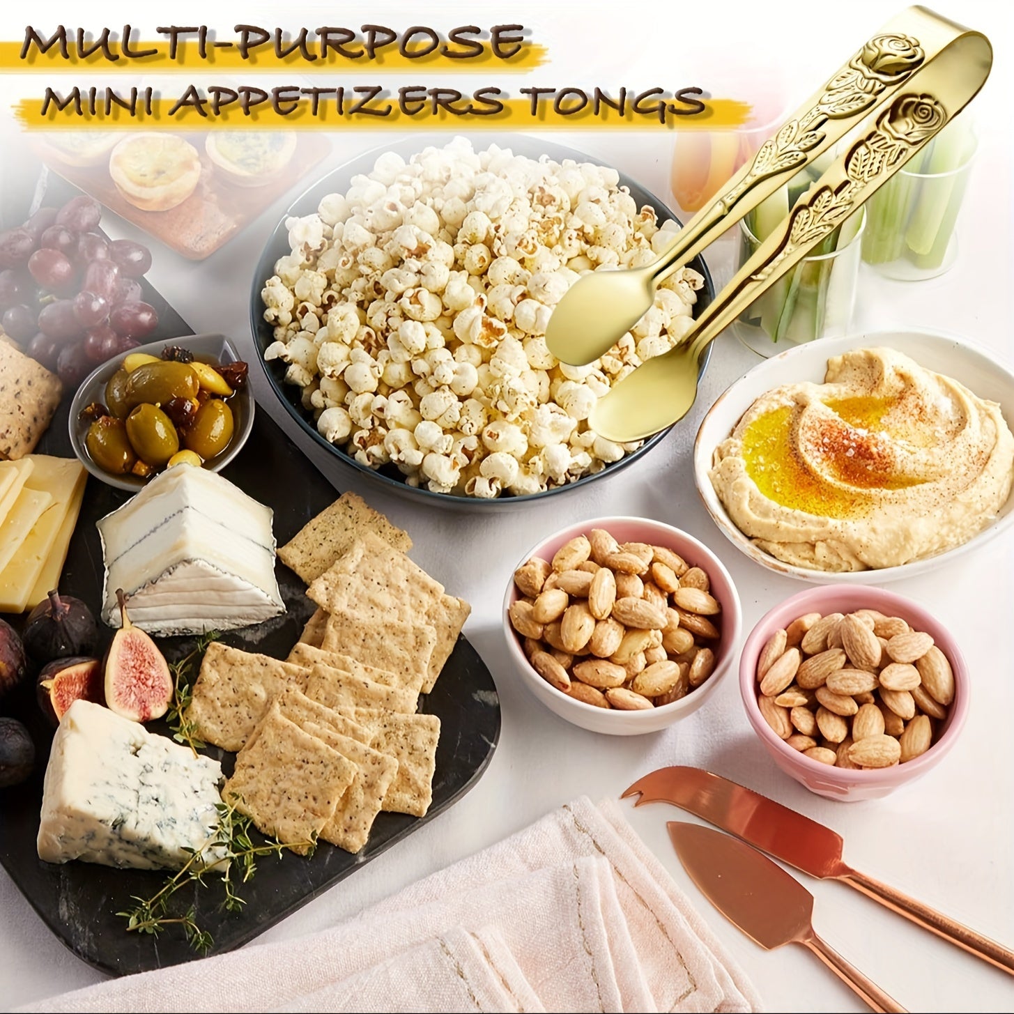 Мини-кусачки из нержавеющей стали для сахарных кубиков и льда, набор из 2 штук, для чайных вечеринок и десертов