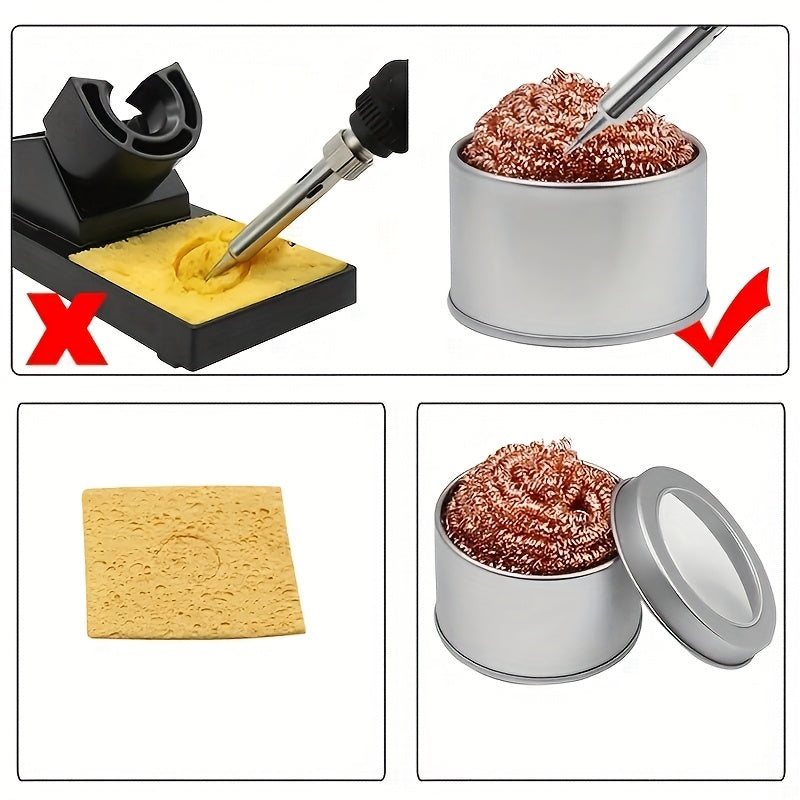 Soldering Iron Repair Kit for Circuit Board Cleaning Steel Uncharged Mobile Phone