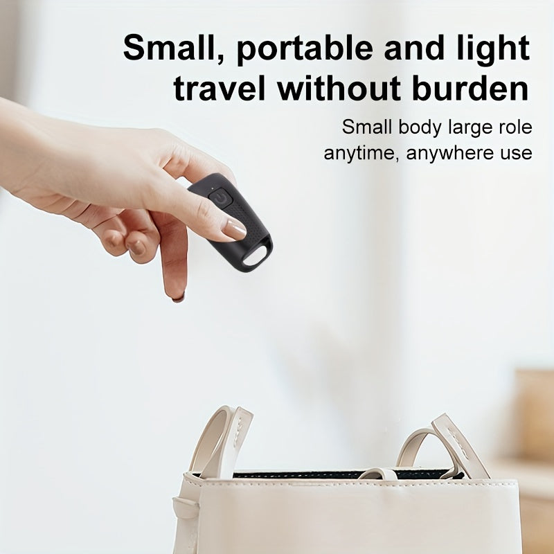 Portable USB Rechargeable Dog Repeller with Soundwave Technology and LED Light for Training and Anti-Barking