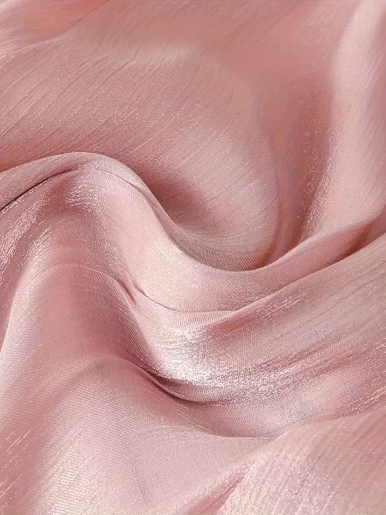 Women's Elegant Shimmer Polyester A-line Skirt with Ruffle Detail for All Seasons