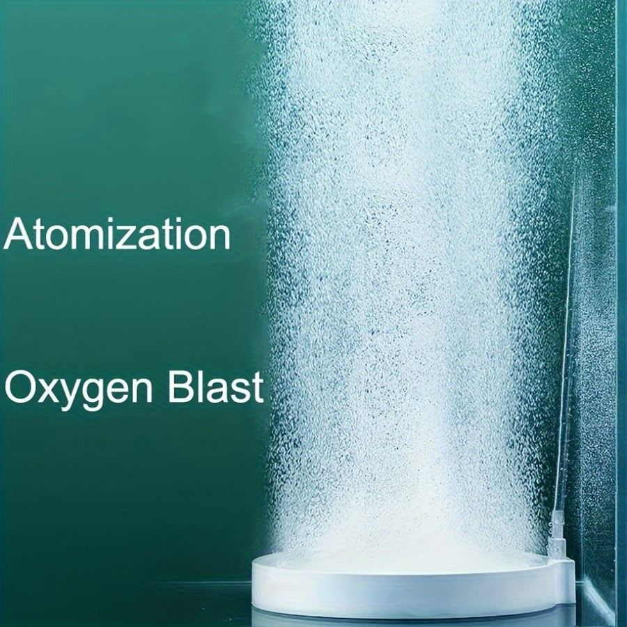 Nano Air Stone Oxygen Diffuser for Aquarium PVC Silent High-Efficiency Air Disk Bubble