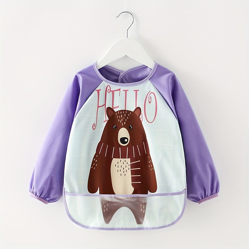 Waterproof Bib Apron for Mess-Free Home Feeding