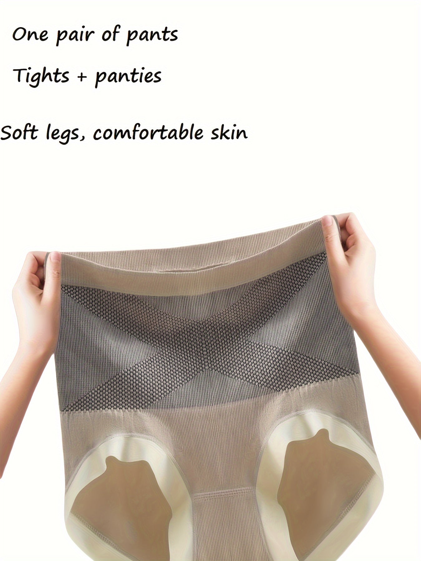 Women’s High-Waist Seamless Shapewear Briefs in Polyamide Knit Fabric Set of 10 S-XXXL