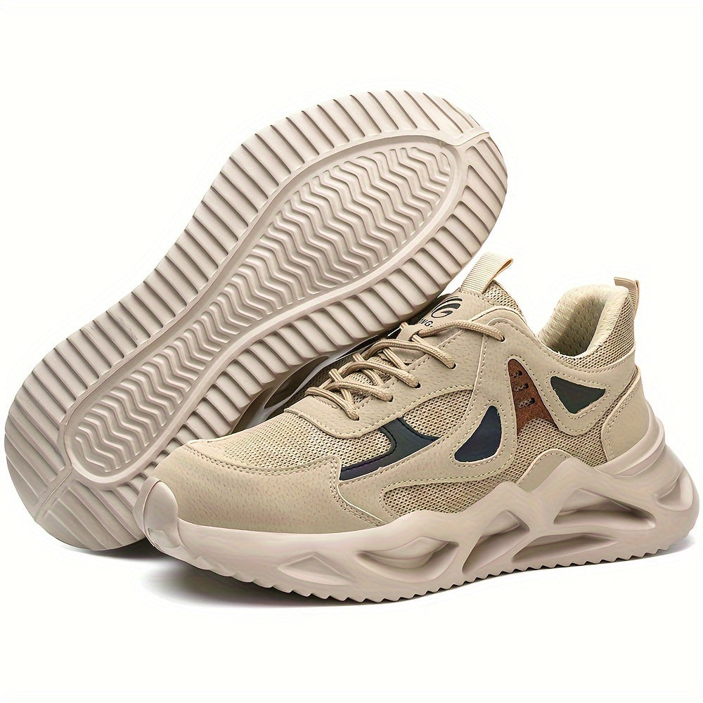Men's Steel Toe Sneakers Non-Slip Work Shoes for Warehouse Construction Industrial