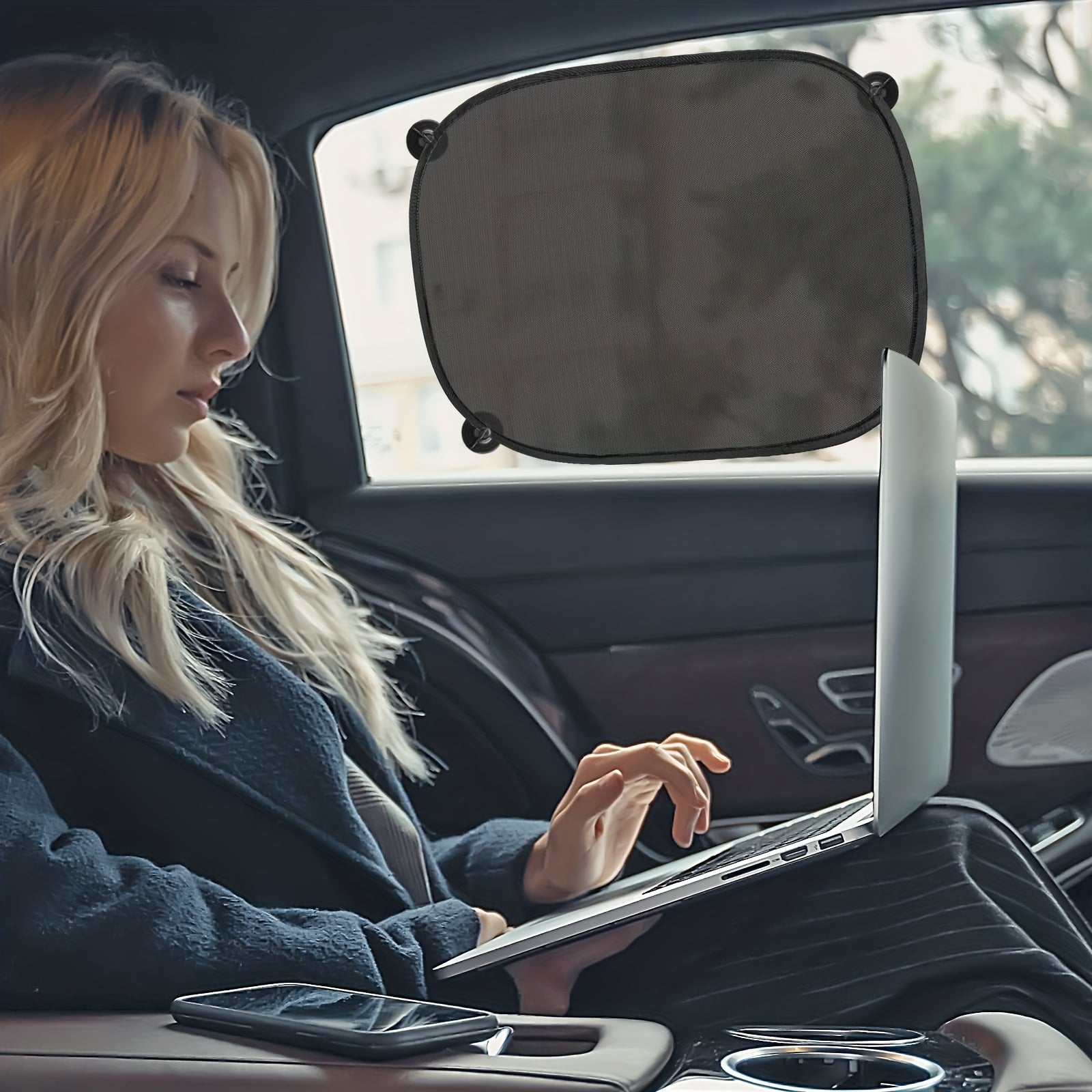 Avtomobil quyosh nuri visor yon blokirovka qopqog'i qoraqurush pardasi issiqlik izolyatsiyasi UV himoyasi antiglare