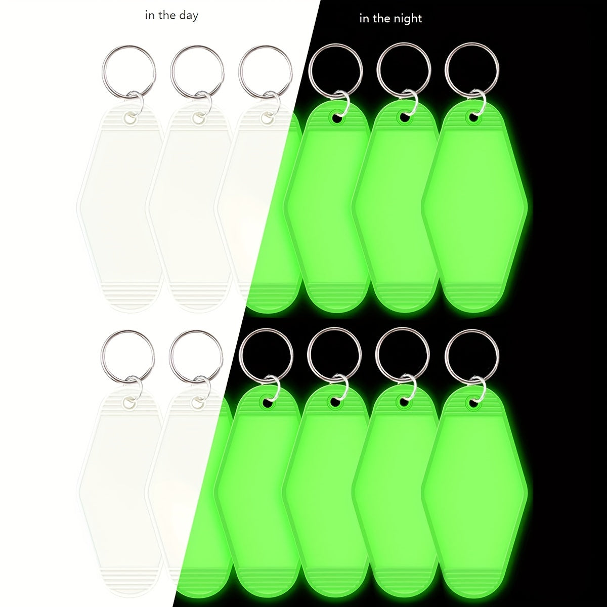 Juego de 6, 12, 15, 20 llaveros para personalizar llaves de habitaciones de hotel, etiquetas de equipaje, accesorios para mochila