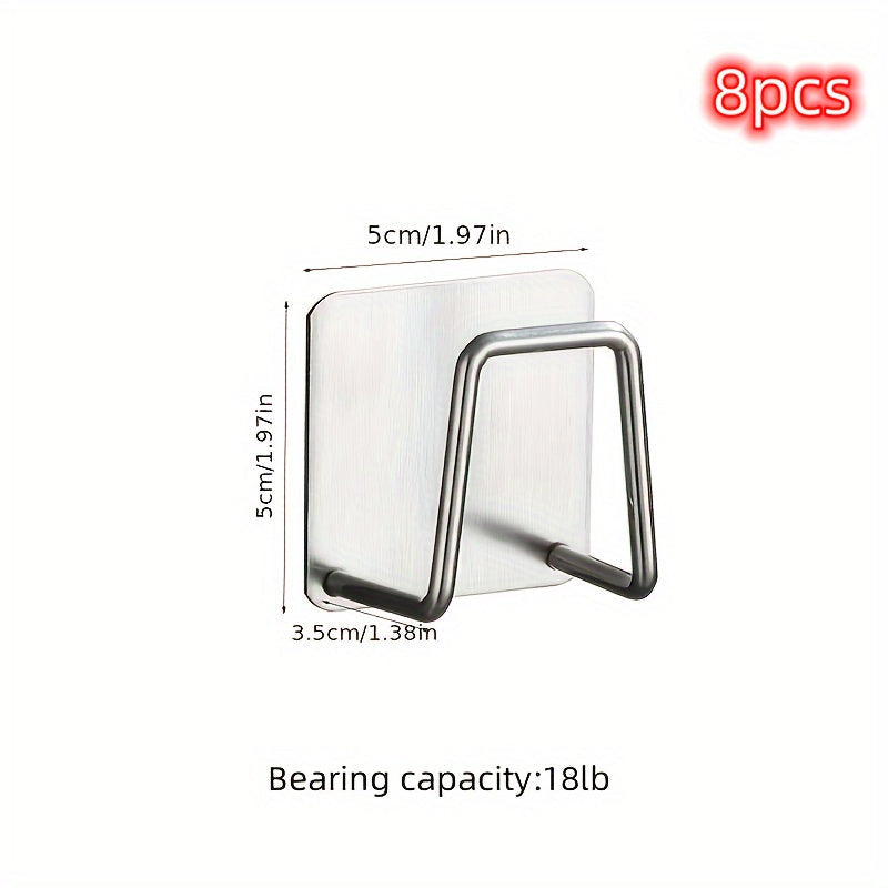 Oshxona uchun zanglamas gubka ushlagich - Oson o'rnatish, gubkalar va idish tozalagichlar uchun yopishqoq tokcha, suyuqlikni to'kib tashlash uchun qulay saqlash yechimi