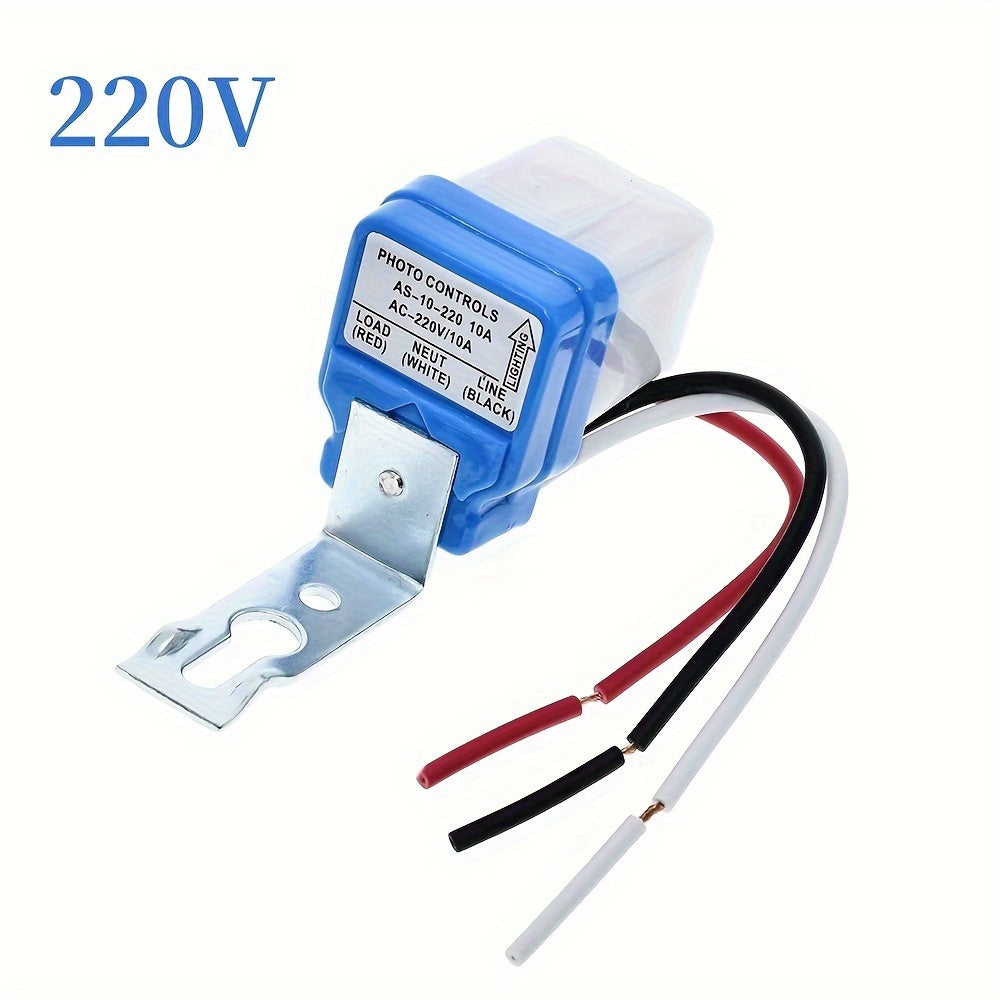 Automatic Photocell Street Light Switch 10A 110V 220V Auto On Off Photoswitch Sensor
