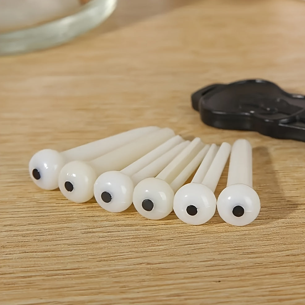 Набор из 13 штифтов для гитарного моста с извлекательным ABS пластиком, запасные части