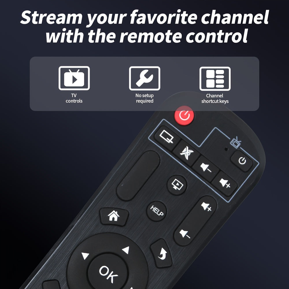 Control remoto universal con función de aprendizaje para caja de TV y dispositivos