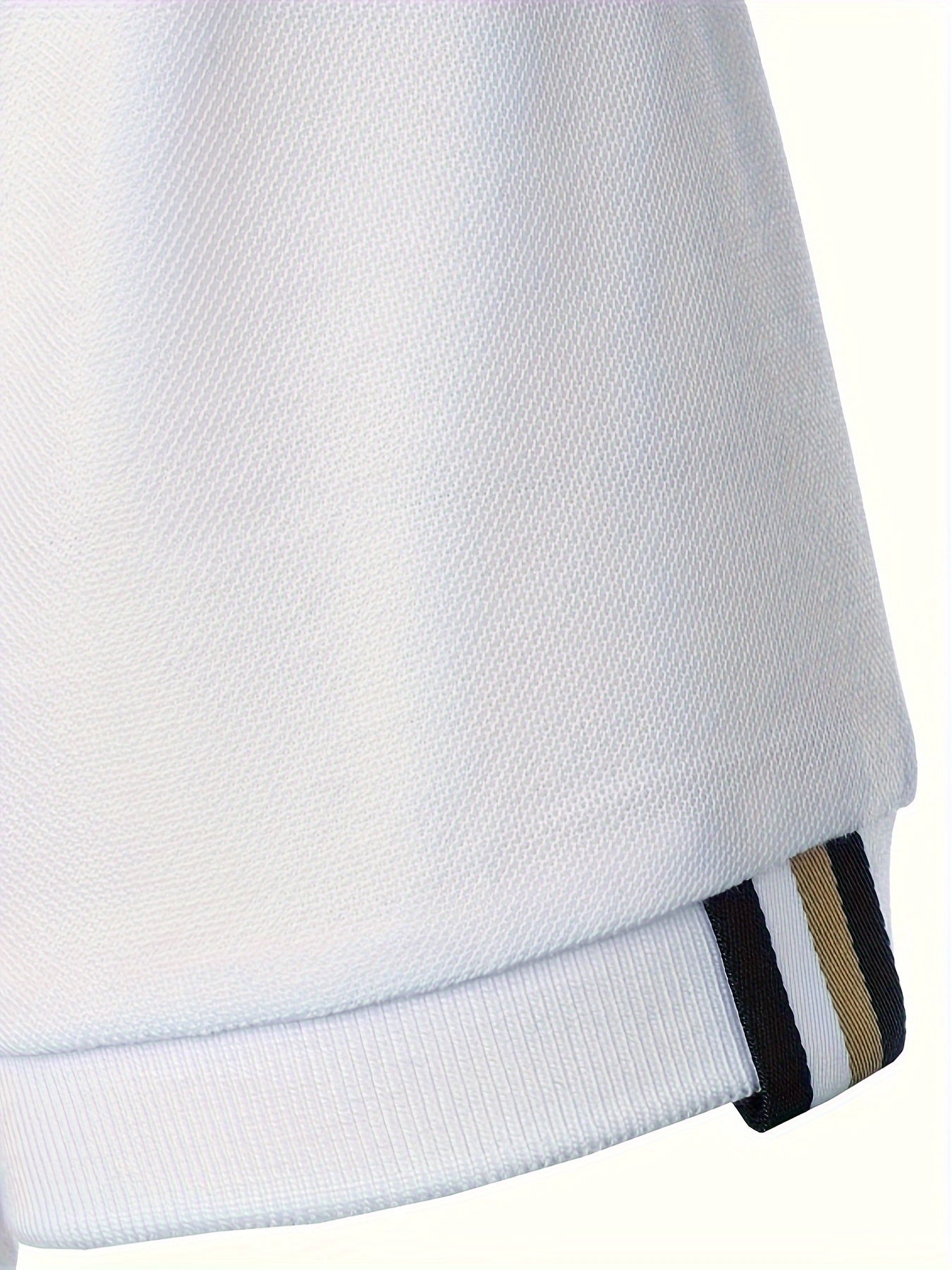 Men's Short Sleeve Solid Color Golf T-Shirt Summer Casual Business Leisure Polyester