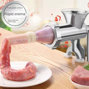 Alüminium go'sht maydalagich kolbasa uchun, sarimsoq pastasi, chili maydalagich, simsiz oshxona asbobi