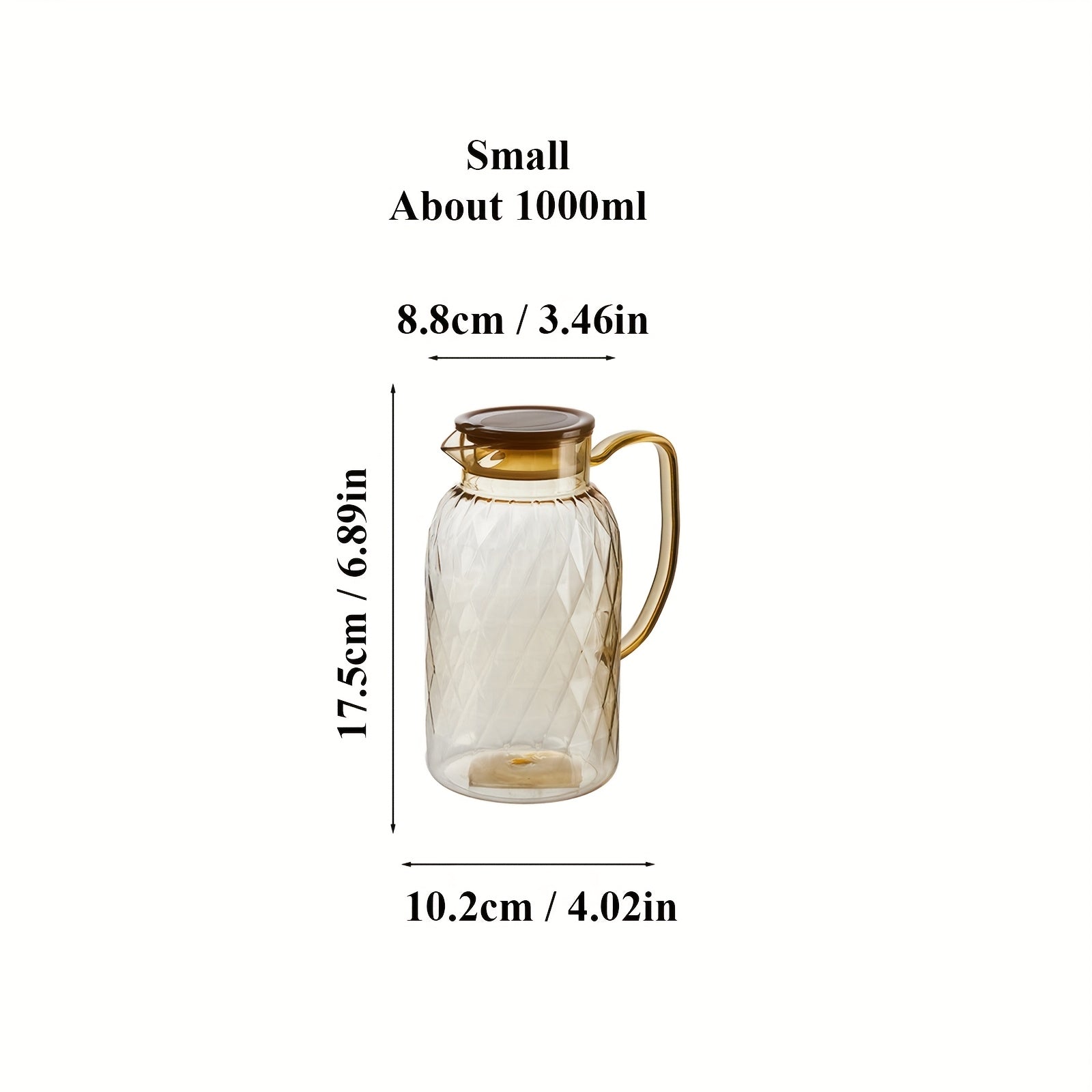 Термостойкий взрывобезопасный пластиковый холодный чайник с большой емкостью для фруктового чая