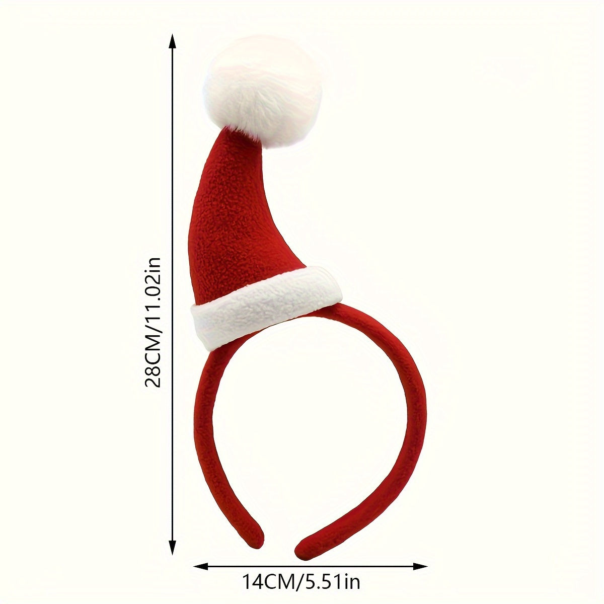 Christmas Reindeer Antler Headband Plush Cartoon Hair Accessory for Parties and Cosplay