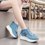 Women's Casual Sneakers Breathable Thick-Sole Comfort All-Season