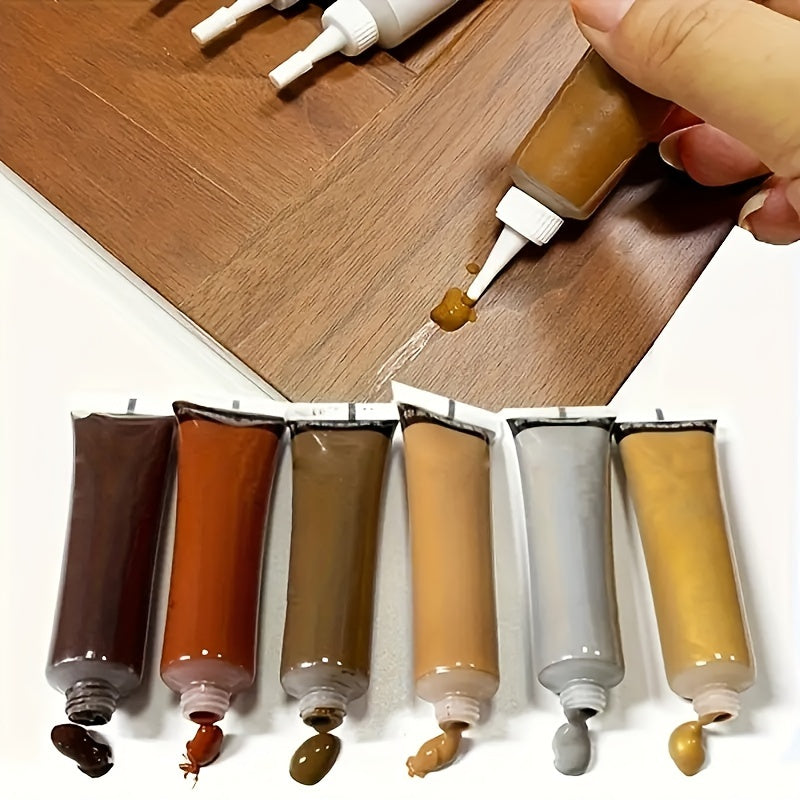 Wood Filler for Furniture Repair Gel 3cm x 12cm for Scratches Cracks Floors