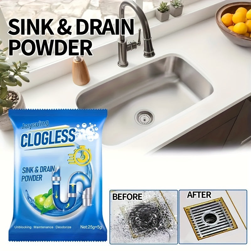 3/6/10pcs RV Drain Pipe Unclogger Odor Remover Sewer Cleaner