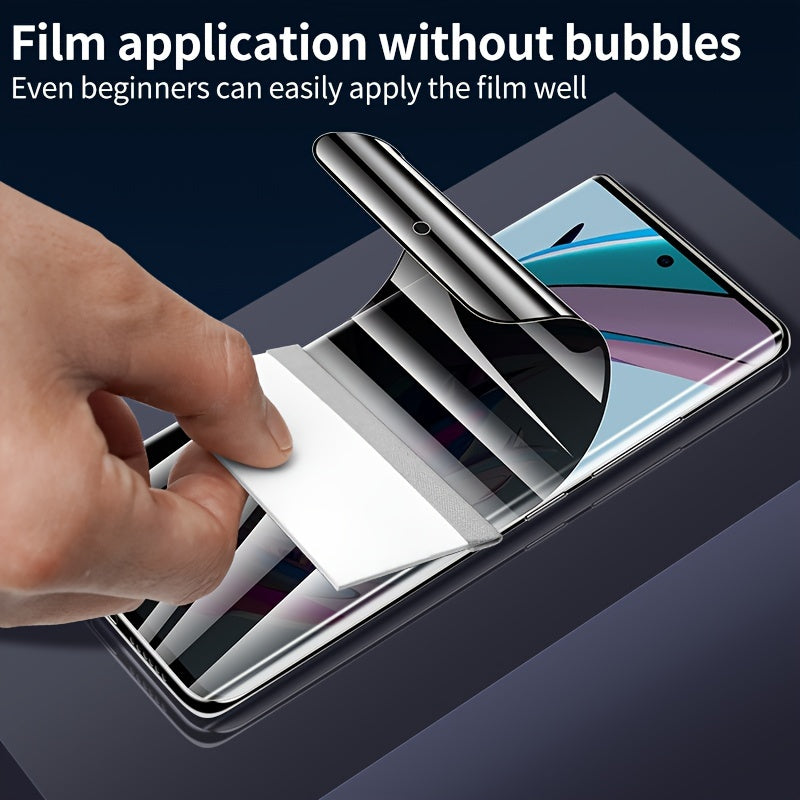 Protector de pantalla a prueba de miradas y repelente al agua, pack de 2 para Samsung Galaxy S y Note Series