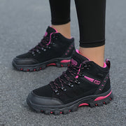 Women's Hiking Shoes Non-Slip Mesh Synthetic All-Season Black Pink