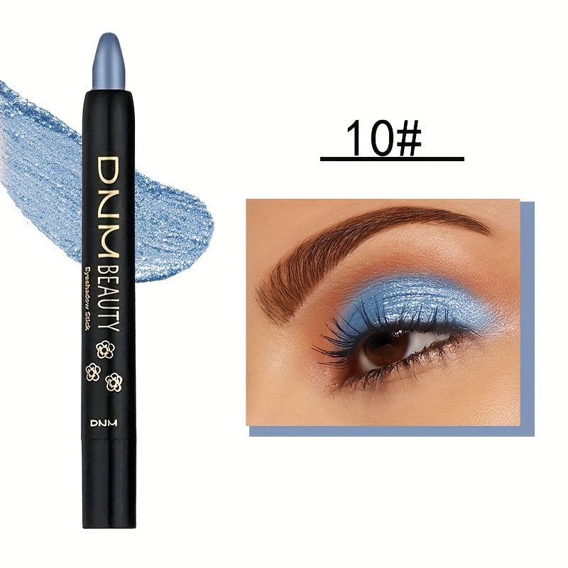 Waterproof Eyeshadow Pencil Set 16 Colors Smudge-Proof Long Lasting