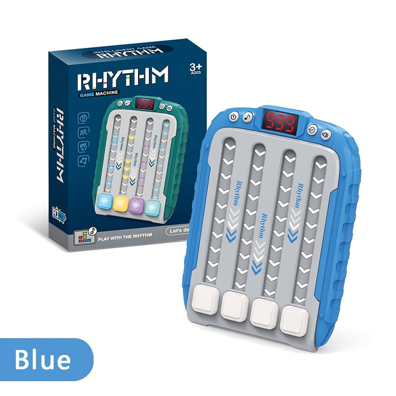 1 Ta'sirli Musiqa Ritmi Tanlovi O'yinchoq, 7 AAA Batareya Bilan Ishlaydigan Ko'k Plastik Vanna Aksessuarlar To'plami (Batareyalar Kiritilmagan)