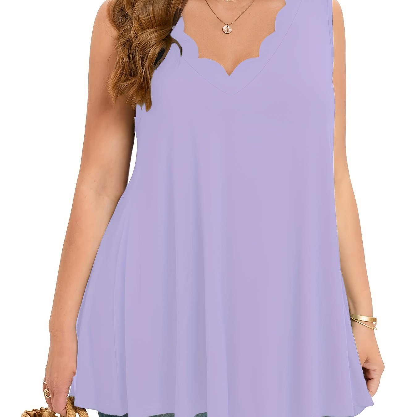 Plus size petal bo‘yin kamzul ayollar uchun to‘qima rangsiz paxta, bezsiz