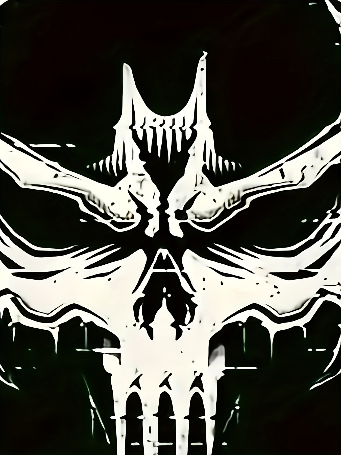 Sudadera con capucha unisex de calavera geométrica hecha de tela de punto de poliéster para ropa callejera casual