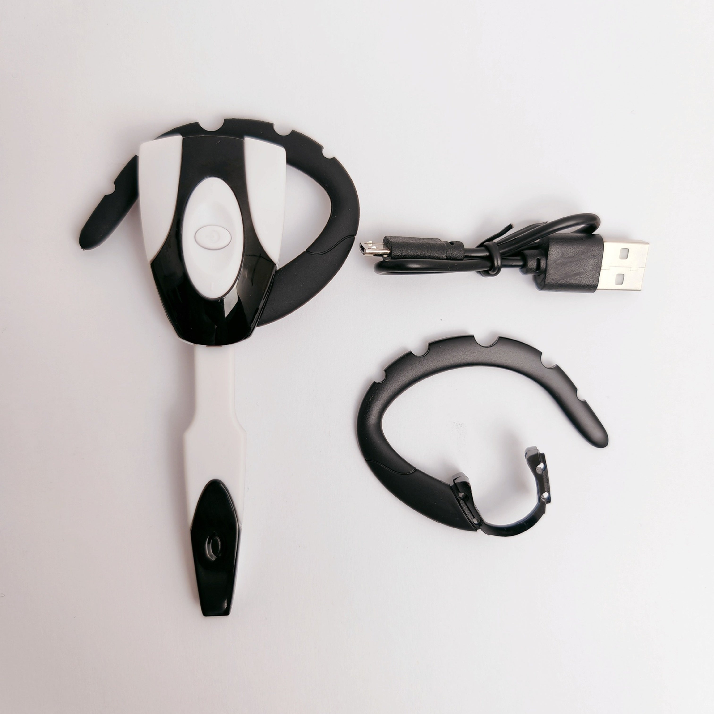 Auriculares deportivos inalámbricos con cancelación activa de ruido, de apertura trasera, recargables por USB Tipo-C