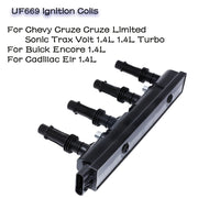 1.4L Turbo avtomobillar uchun ishga tushirish bobini to'plami, o'rniga D521C UF669