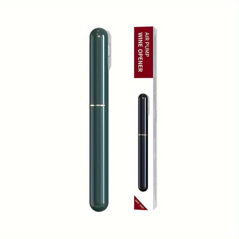 Wine Opener Set with Air Pump Corkscrew Vacuum Preserver and Glass