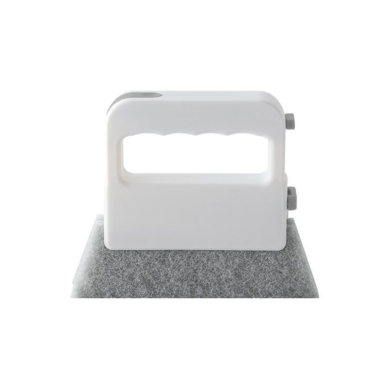 Window Grooved Cleaning Brush - Compact Gap Cleaner for Windows and Doors