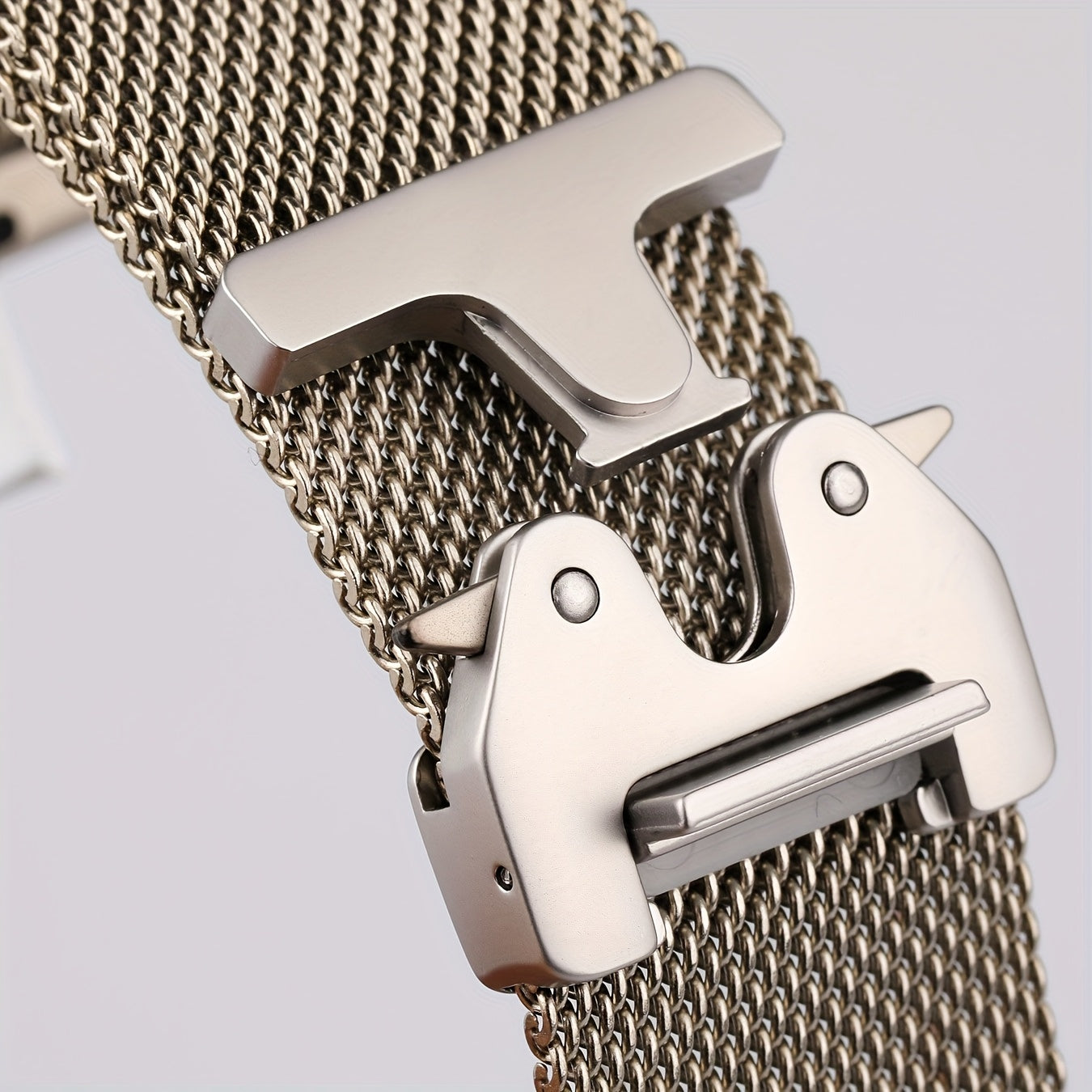 Stainless Steel Milanese Loop Watch Band for Apple Watch Series 4-10 Ultra 2 49mm 44mm 45mm