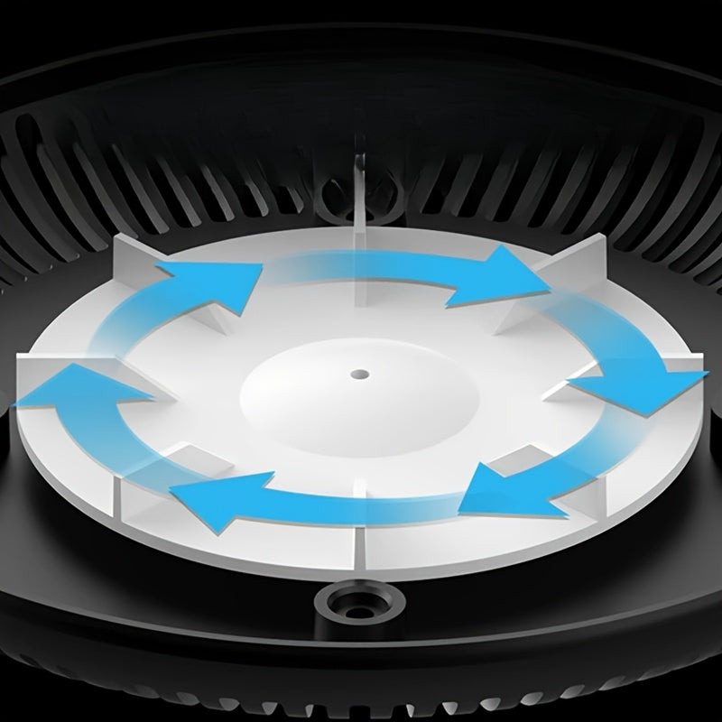 USB-Powered Smart Ashtray with Lid Air Purifier for Home and Office