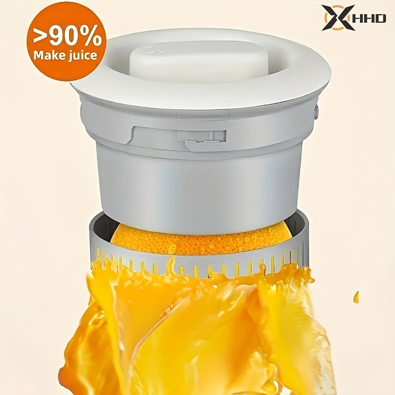 Exprimidor de cítricos recargable por USB portátil con extracción y separación automáticas Blanco Azul celeste