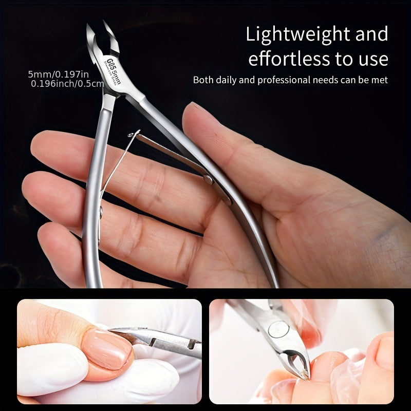Stainless Steel Dead Skin Scissors for Manicures Precision Nail Care Tool