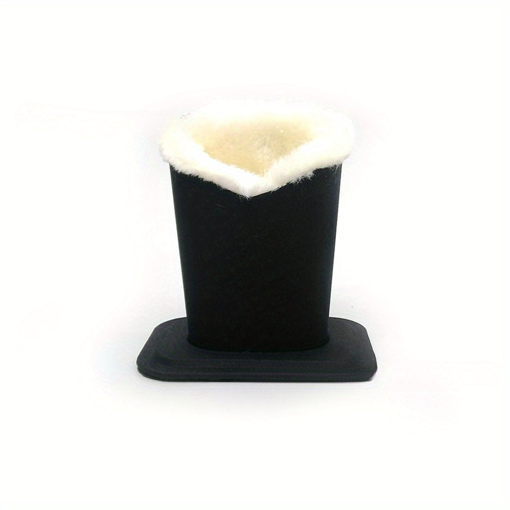 Plush-Lined Eyeglasses Holder for Desk or Nightstand Stylish Glasses Stand