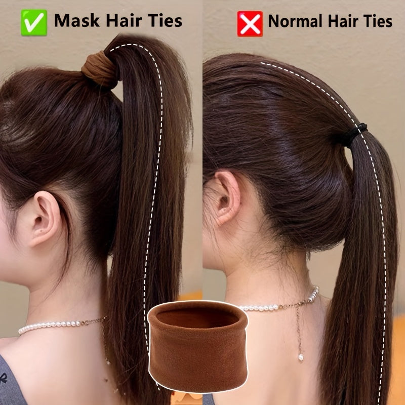 Ayollar qizlar rang-barang naylon elastik soch bog‘lamlari ponytail tutqichlari kichik soch bog‘lamlari scrunchies